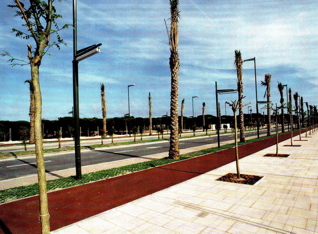 (1998) Construcción de la avenida del mar de Gav Mar (El Bruguers)